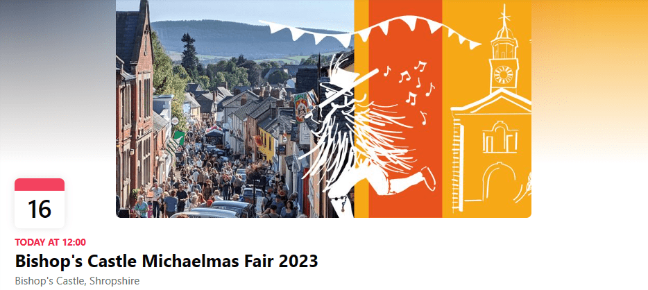 Michaelmas Fair, Bishops Castle