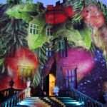 Powis Castle projections - best of - for a slide show